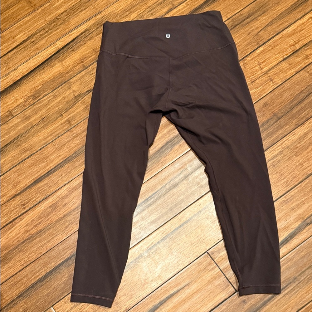 Lululemon Align Sz 1425” Brown (Java) High-Waiste… - image 8